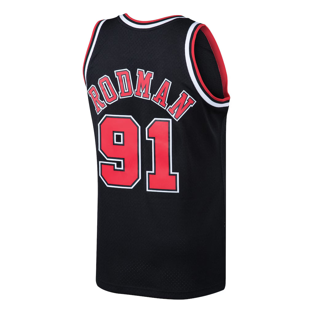 Chicago Bulls - NBA 1997 Dennis Rodman Swingman Alternate Jersey
