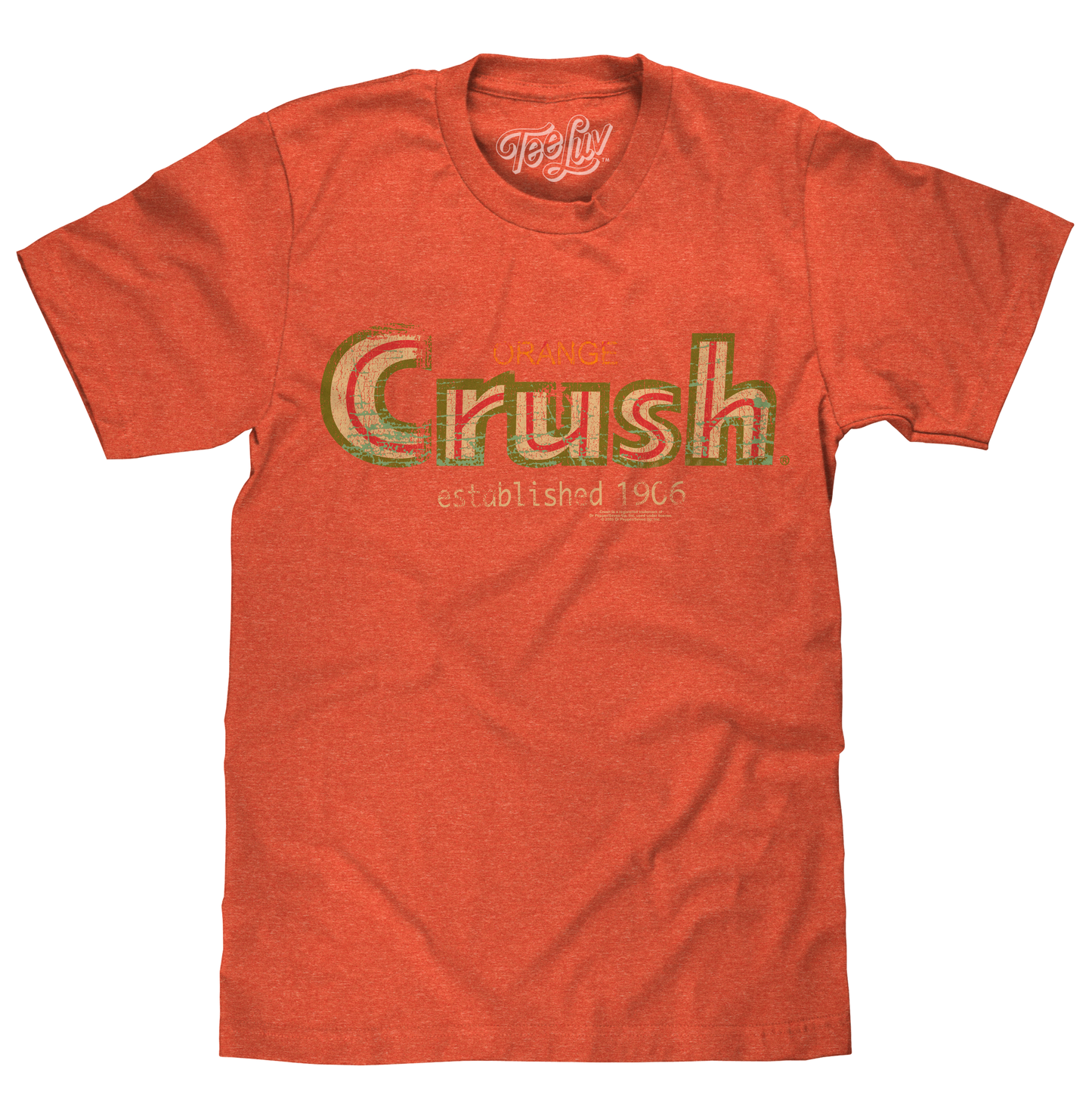 Vintage Orange Crush 1906 Mens T Shirt Orange