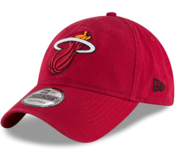 Miami Heat - NBA Core Classic 9Twenty Adjustable Red Hat New Era