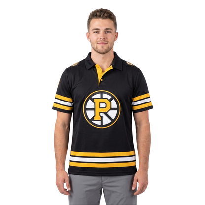 Providence Bruins AHL Licensed Replica Jersey Performance Polo Shirt