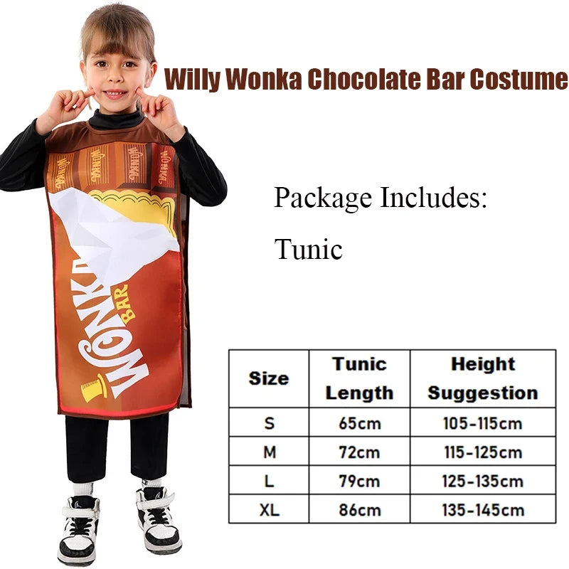 Child Factory Owner Cosplay Worker Boy Halloween Costume