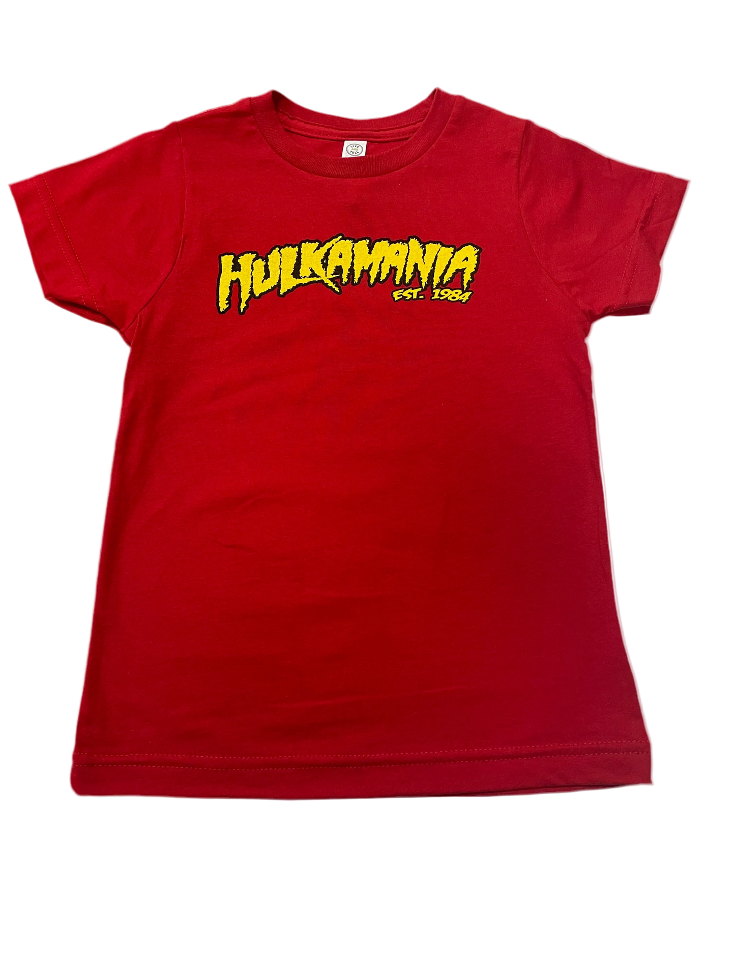 Hulk Hogan Hulkamania Youth Kids T Shirt Red