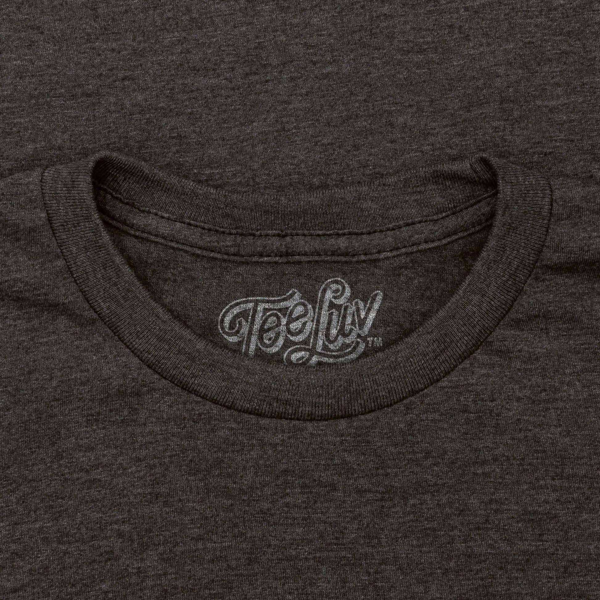 Toyota Drive Your Dreams Left Chest Front and Back Logo Mens T Shirt Charcoal Heather