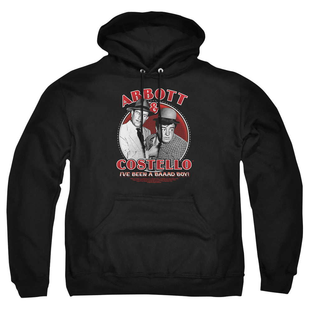 Abbott & Costello Bad Boy Mens Hoodie Black