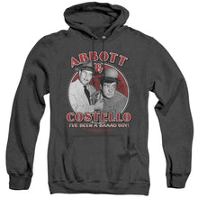 Load image into Gallery viewer, Abbott &amp; Costello Bad Boy Heather Mens Hoodie Black
