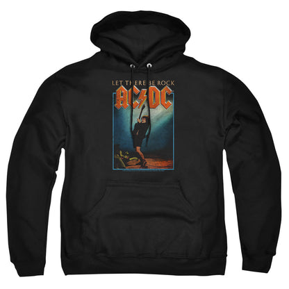 Acdc Let There Be Rock Mens Hoodie Black