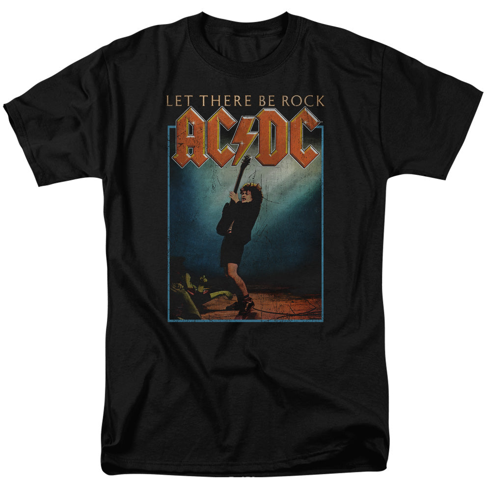 Acdc Let There Be Rock Mens T Shirt Black