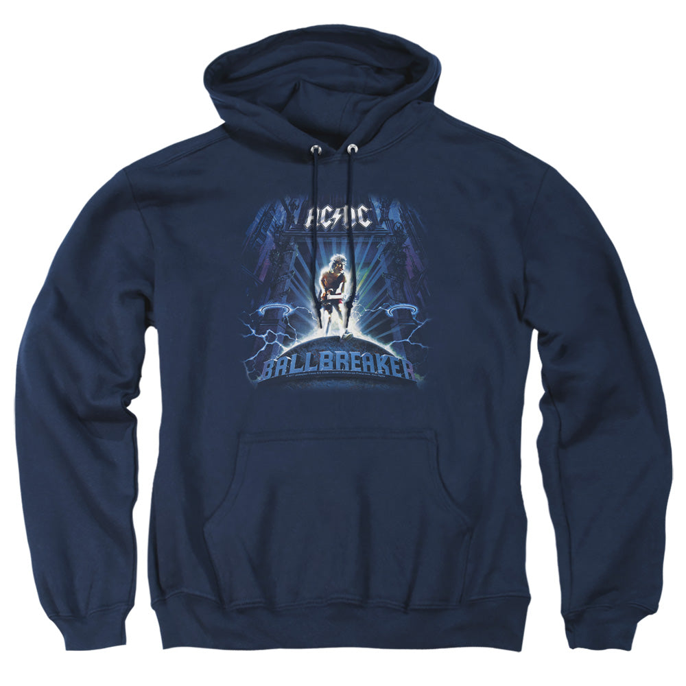 Acdc Ballbreaker Mens Hoodie Navy