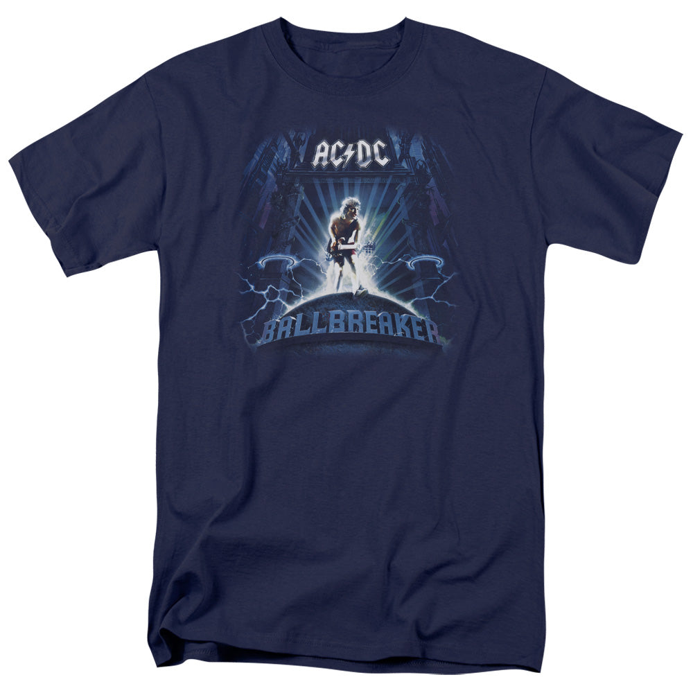 Acdc Ballbreaker Mens T Shirt Navy
