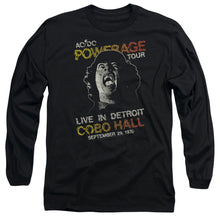 Load image into Gallery viewer, AC/DC Powerage Tour Mens Long Sleeve Shirt Black

