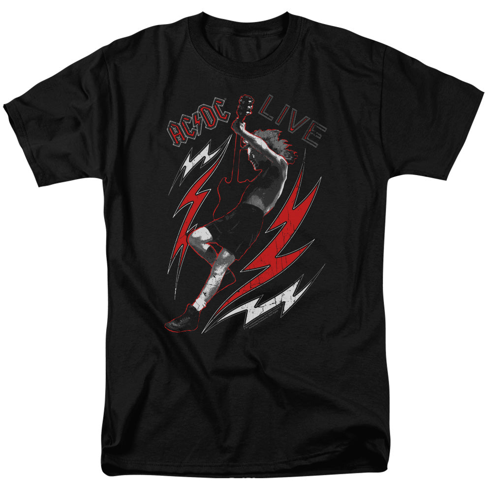 AC/DC Live Mens T Shirt Black