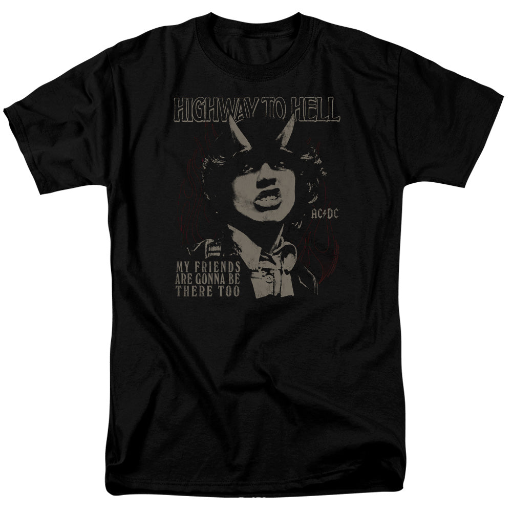 Acdc My Friends Mens T Shirt Black