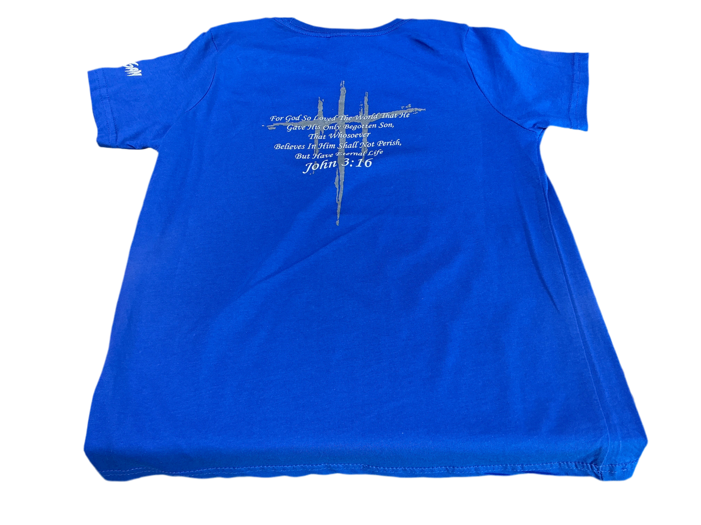 Hulk Hogan John 3:16 Toddler Kids Youth T Shirt Blue