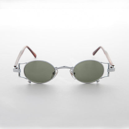 Oval Victorian Rare Steampunk Sunglass - Ada