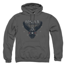 Load image into Gallery viewer, Air Force Incoming Mens Hoodie Charcoal
