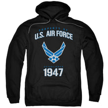 Load image into Gallery viewer, Air Force Property Of Mens Hoodie Black
