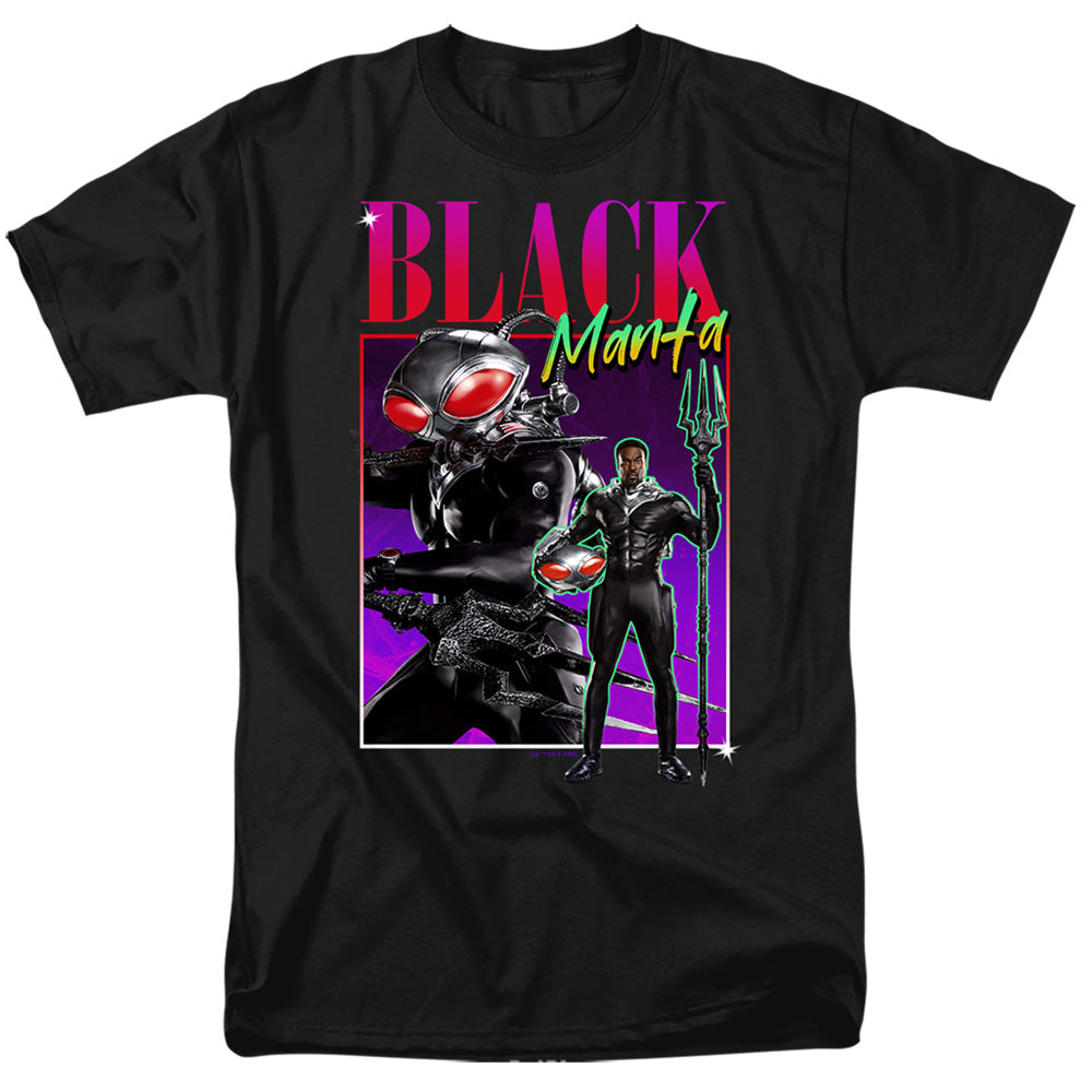 Aquaman And The Lost Kingdom 90'S Style Black Manta Mens T Shirt Black