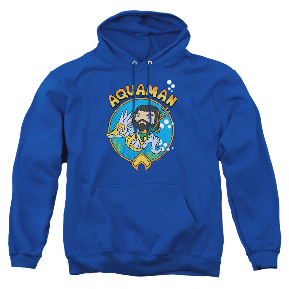 Aquaman And The Lost Kingdom Chibi Aquaman Mens Hoodie Royal