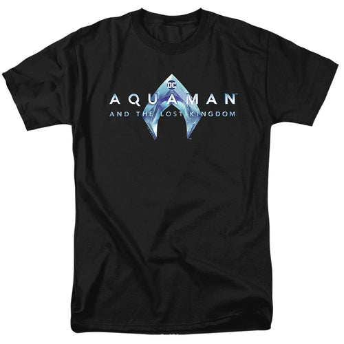 Aquaman And The Lost Kingdom Logo Mens T Shirt Black
