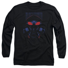 Load image into Gallery viewer, Aquaman Movie Black Manta Mens Long Sleeve Shirt Black
