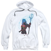 Load image into Gallery viewer, Aquaman Movie Silhouette Mens Hoodie White
