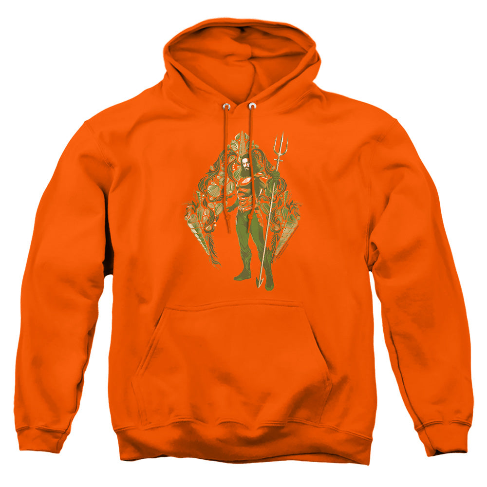 Aquaman Movie Shells Mens Hoodie Orange