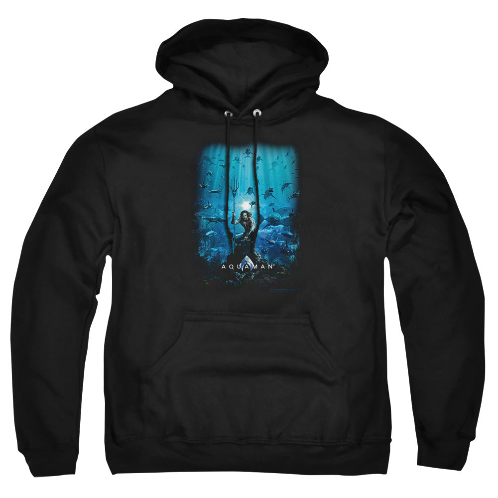 Aquaman Movie Poster Mens Hoodie Black