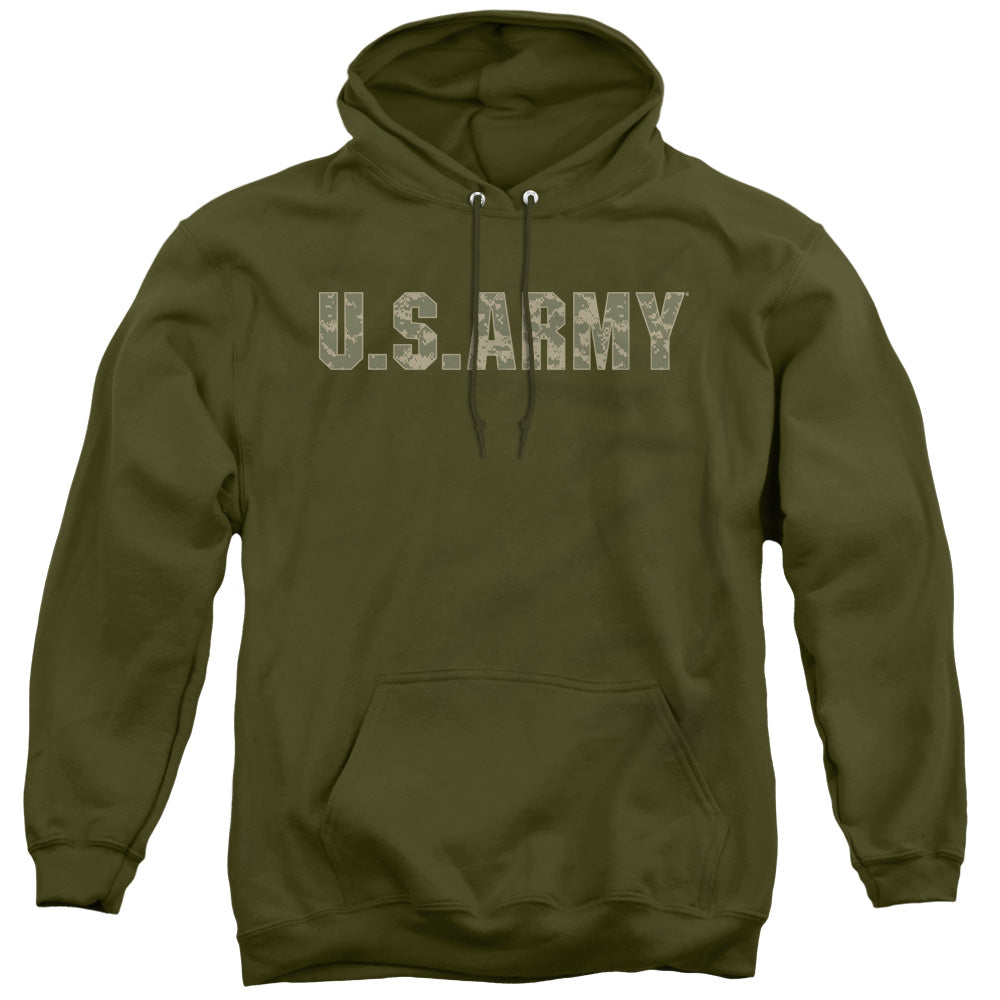 Army Camo Mens Hoodie Military Green