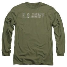 Load image into Gallery viewer, Army Camo Mens Long Sleeve Shirt Military Green
