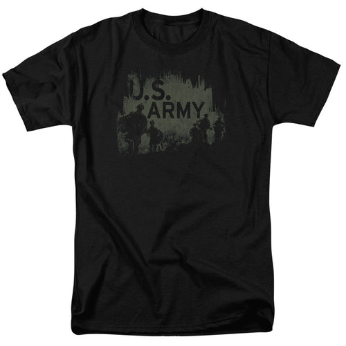 Army Soldiers Mens T Shirt Black
