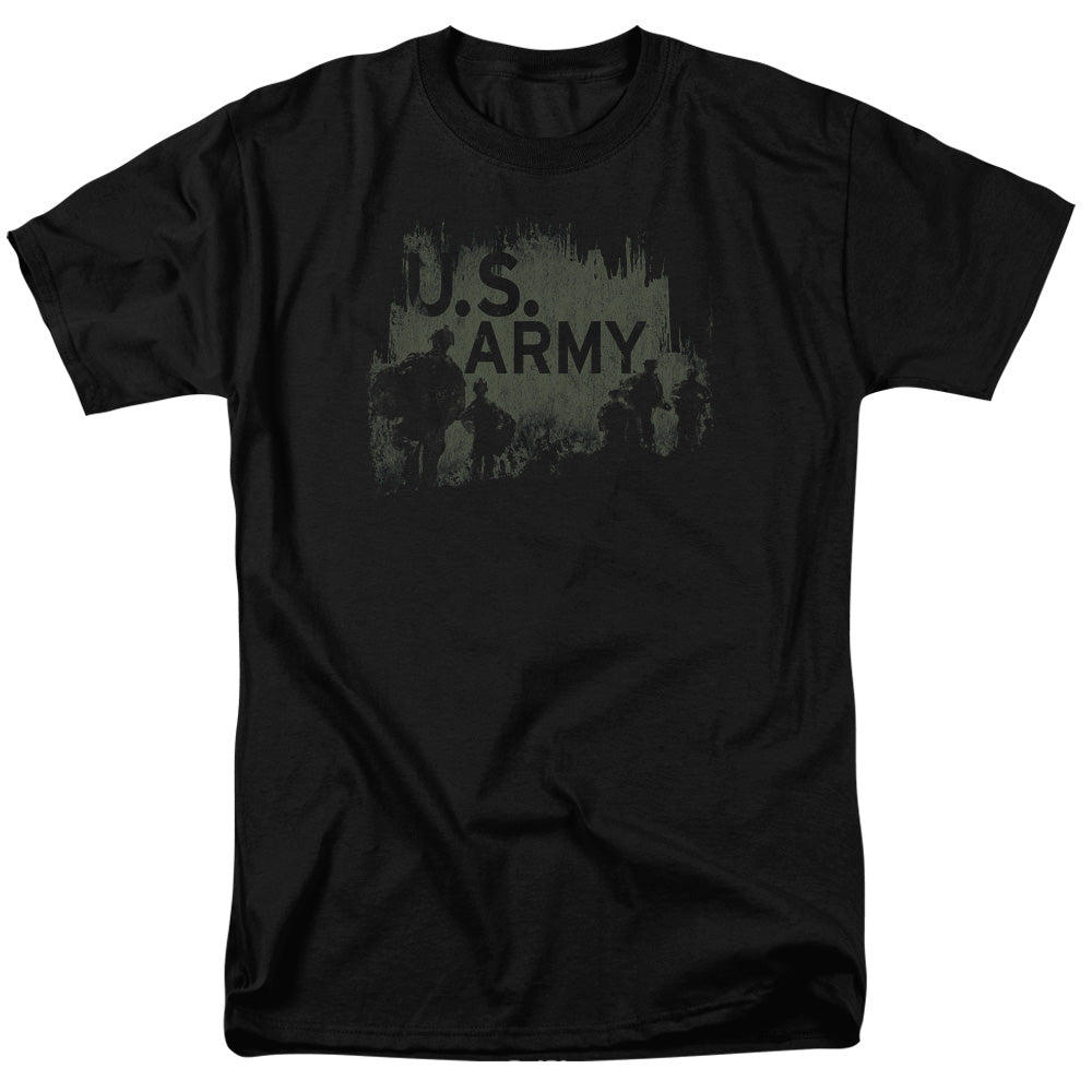 Army Soldiers Mens T Shirt Black