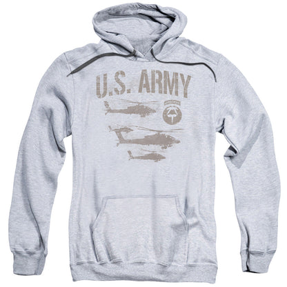 Army Airborne Mens Hoodie Athletic Heather