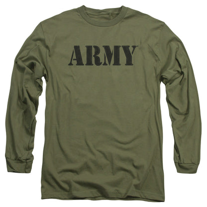 Army Army Mens Long Sleeve Shirt Military Green