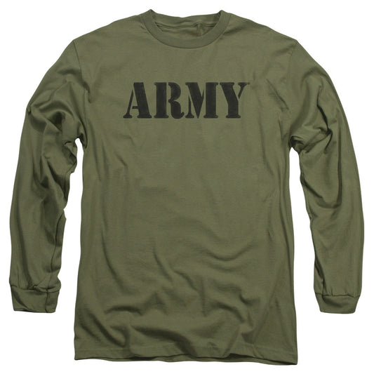 Army Army Mens Long Sleeve Shirt Military Green