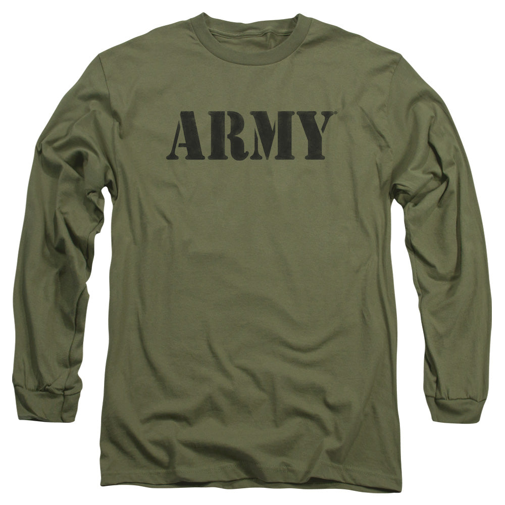Army Army Mens Long Sleeve Shirt Military Green