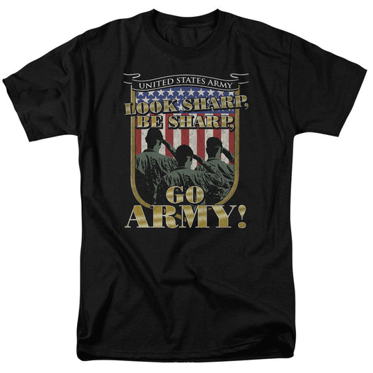 Army Go Army Mens T Shirt Black
