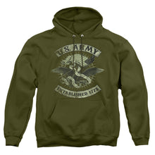 Load image into Gallery viewer, Army Union Eagle Mens Hoodie Military Green
