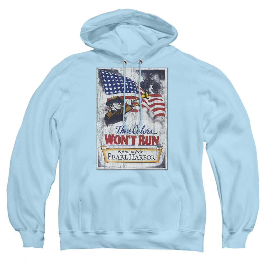 Army Pearl Harbor Mens Hoodie Light Blue