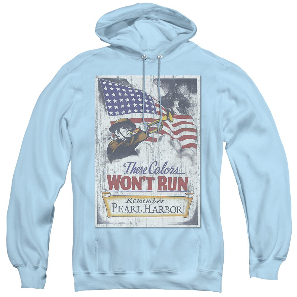 Army Pearl Harbor Mens Hoodie Light Blue