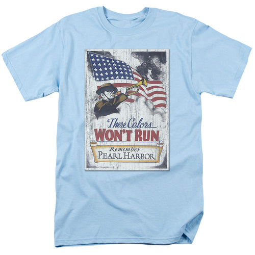 Army Pearl Harbor Mens T Shirt Light Blue