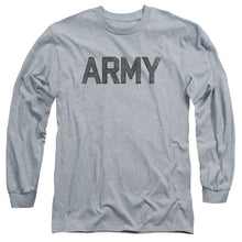Load image into Gallery viewer, Army Star Mens Long Sleeve Shirt Athletic Heather
