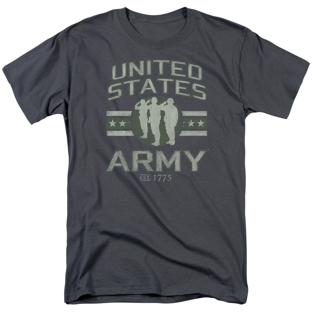 Army United States Army Mens T Shirt Charcoal