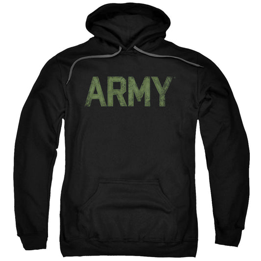 Army Type Mens Hoodie Black