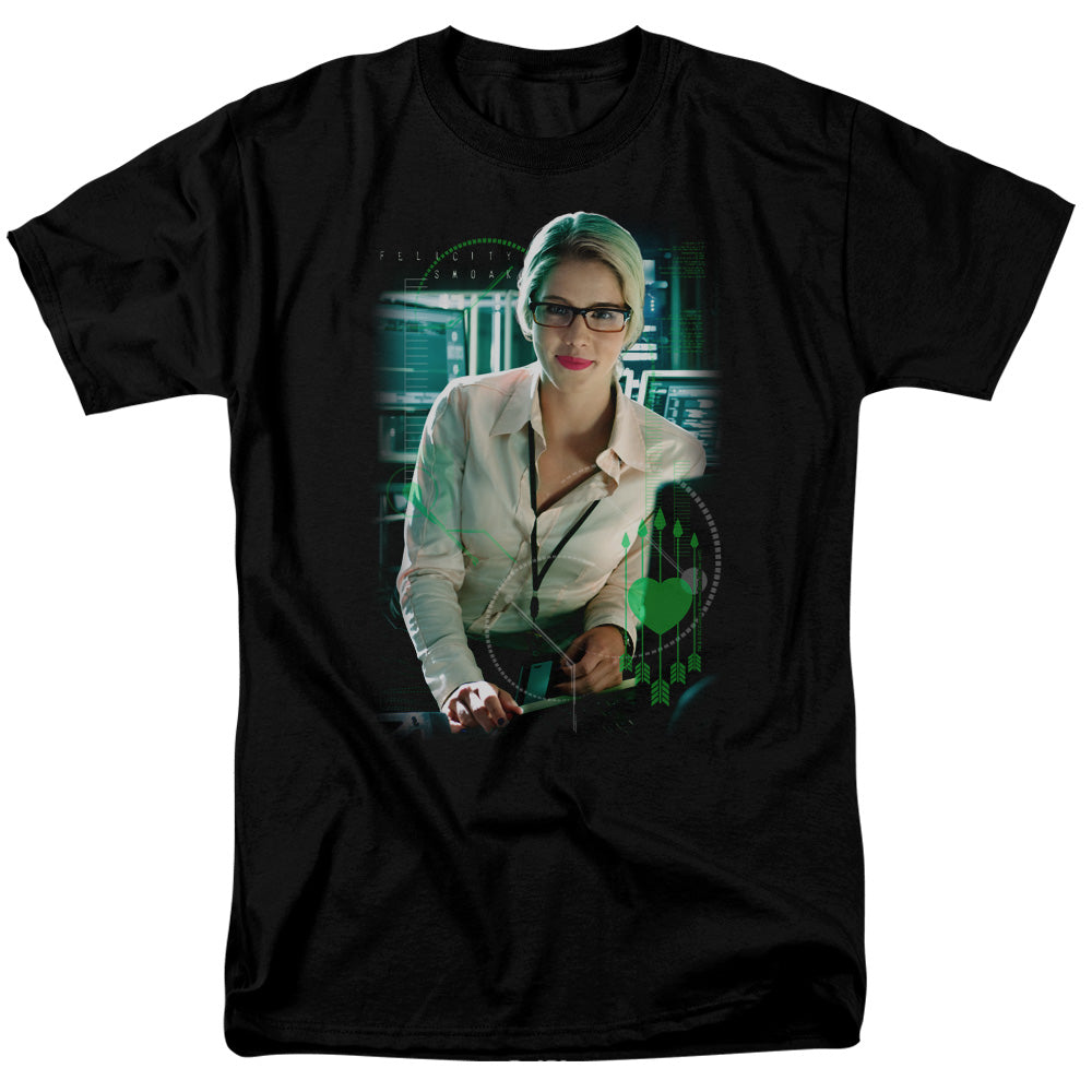 Arrow Felicity Oak Mens T Shirt Black