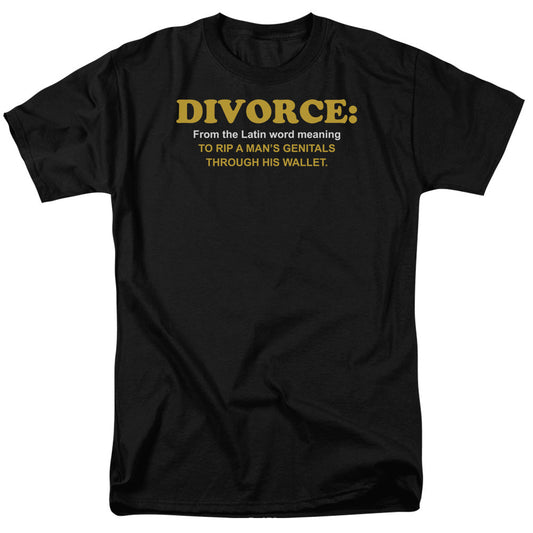 Divorce Mens T Shirt Black
