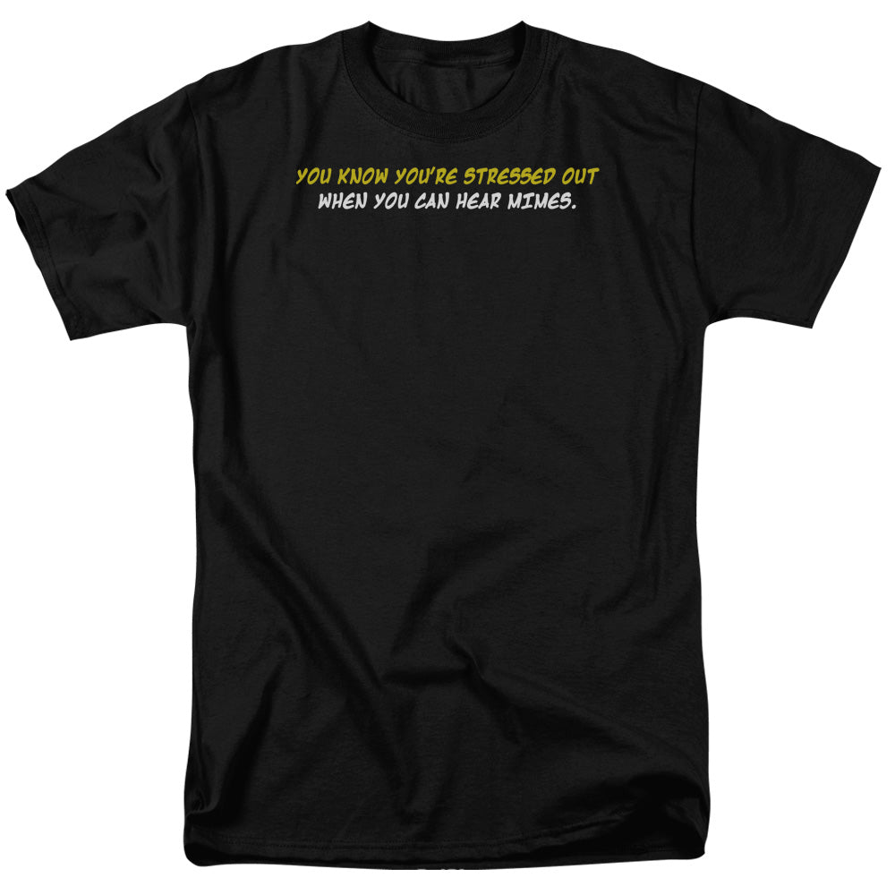 Hear The Mimes Mens T Shirt Black