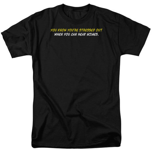 Hear The Mimes Mens T Shirt Black
