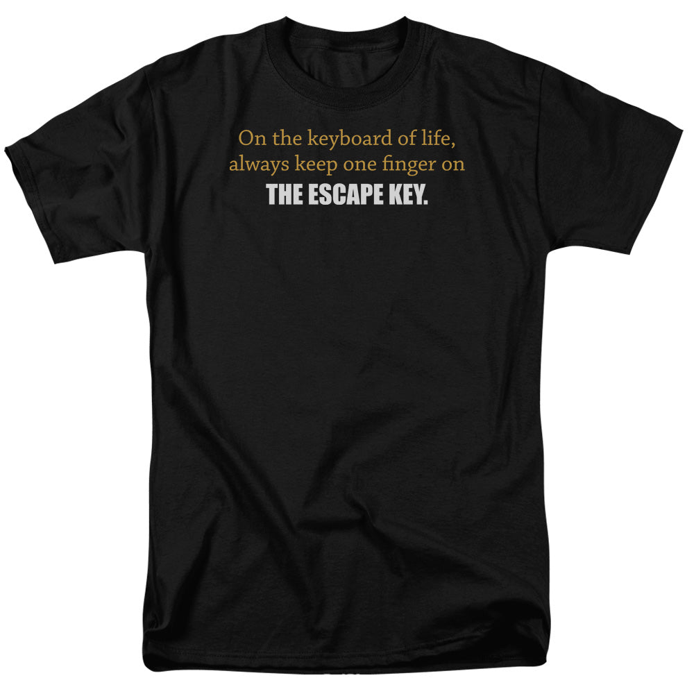 Keyboard Of Life Mens T Shirt Black