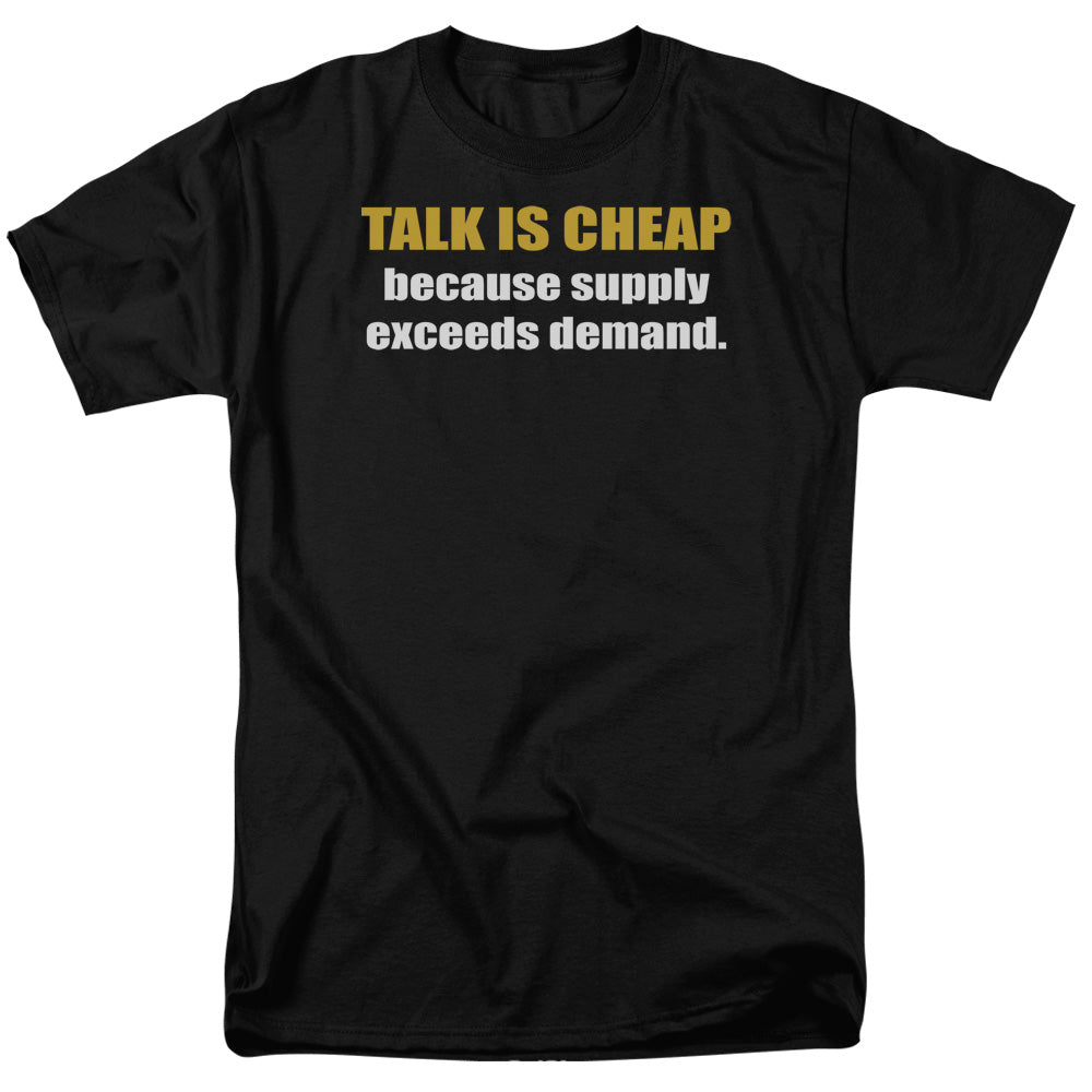 Supply Exceeds Demand Mens T Shirt Black