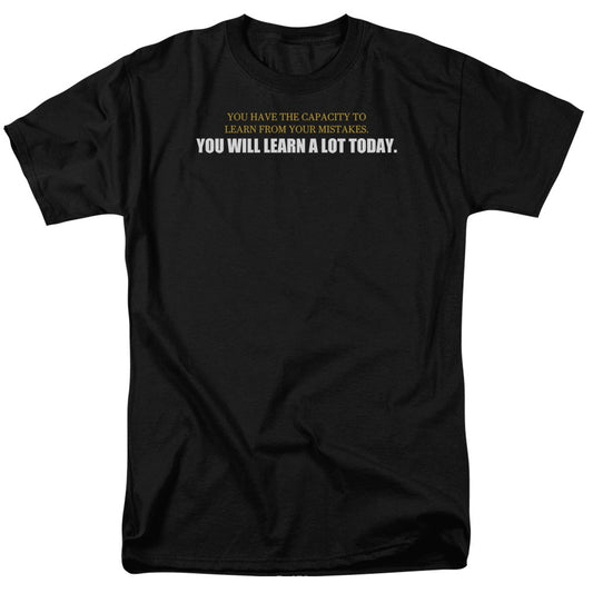 Capacity For Mistakes Mens T Shirt Black